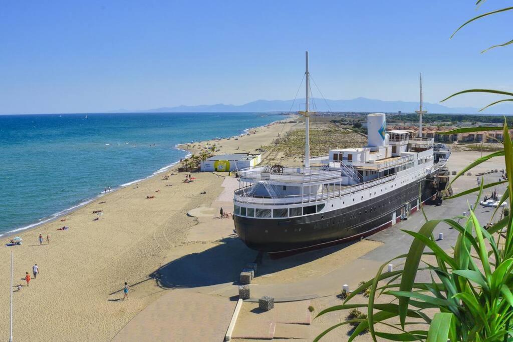 A 500 M De La Plage, Tout Confort Avec Wifi Le Barcarès Екстериор снимка